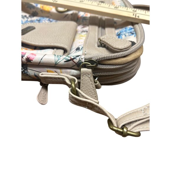 MultiSac Floral Crossbody Bag With Multiple Compartments & Adjustable Strap - Picture 11 of 11